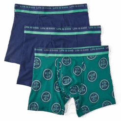 Men's Vintage Coin 3-Pack Boxer Brief