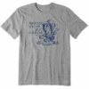 Men's Alice In Wonderland Good One Short SleeveTee 1 Men's Alice In Wonderland Good One Short SleeveTee -New Navy Shop Mens Alice in Wonderland Good One Short Sleeve CrusherLITE Tee 105703 1 lg