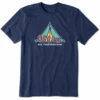 Men's All Together Tent Short SleeveTee -New Navy Shop Mens All Together Tent Short Sleeve Crusher Tee 96857 1 lg