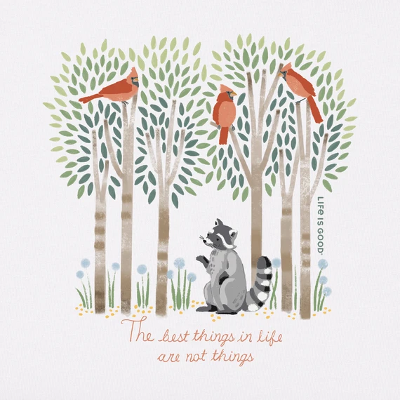 Men's Best Things In Life Raccoon Short SleeveTee 4 Men's Best Things In Life Raccoon Short SleeveTee - Image 2