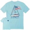 Men's Big USA Sailboat Short SleeveTee
