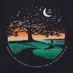 Men's Breathe Universe Moonwalk Man Crusher Tee -New Navy Shop Mens Breathe Universe Moonwalk Man Crusher Tee 76482 2 lg