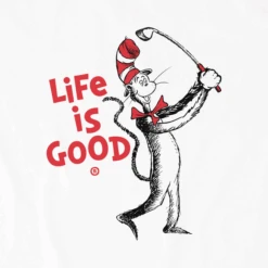 Men's Cat In Hat Iron Man Short SleeveTee -New Navy Shop Mens Cat In Hat Iron Man Short Sleeve CrusherLITE Tee 107269 2 lg