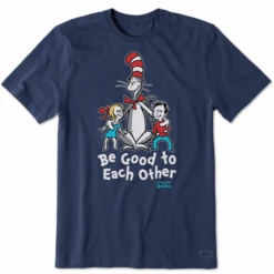 Men's Cat In The Hat Good To Each OtherCrusher Tee