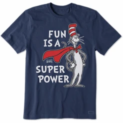 Men's Cat In The Hat Superpower Fun Short SleeveTee