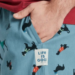 Men's Chilly Dogs Pattern Classic Sleep Pant -New Navy Shop Mens Chilly Dogs Pattern Classic Sleep Pant 99816 3 lg