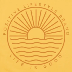 Men's Clean Positive Lifestyle Sun & WavesCrusher Tee -New Navy Shop Mens Clean Positive Lifestyle Sun Waves Short Sleeve Crusher Tee 120875 2 lg