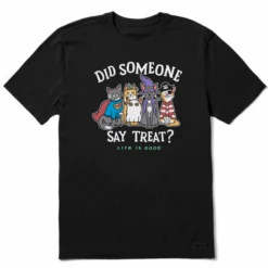 Men's Did Someone Say Treat CatsCrusher Tee