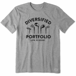 Men's Diversified Portfolio Golf Crusher Tee