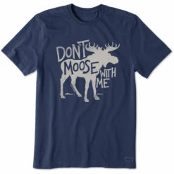 Men's Dont Moose With Me Short Sleeve Tee