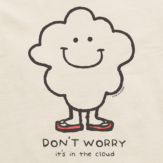 Men's Don't Worry It's In The Cloud Short SleeveTee 4 Men's Don't Worry It's In The Cloud Short SleeveTee - Image 2