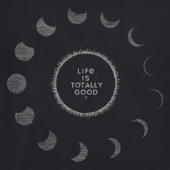 Men's Fineline Total Eclipse Short SleeveTee -New Navy Shop Mens Fineline Total Eclipse Short Sleeve CrusherLITE Tee 122361 2 lg