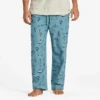 Men's Fishing Lure Pattern Classic Sleep Pant -New Navy Shop Mens Fishing Lure Pattern Classic Sleep Pant 99818 1 lg