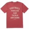 Men's Football Families Can Tackle Anything Short SleeveTee -New Navy Shop Mens Football Families can Tackle Anything Short Sleeve CrusherLITE Tee 103837 1 lg