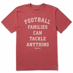 Men's Football Families Can Tackle Anything Short SleeveTee