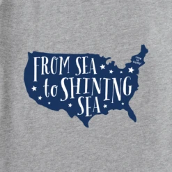 Men's From Sea To Shining Sea Short SleeveTee -New Navy Shop Mens From Sea To Shining Sea Short Sleeve CrusherLITE Tee 97988 2 lg