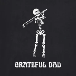 Men's Grateful Dad GolferCrusher Tee -New Navy Shop Mens Grateful Dad Golfer Short Sleeve Crusher Tee 88362 2 lg