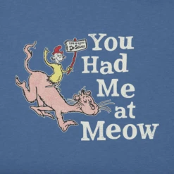 Men's Green Eggs Meow Short SleeveTee -New Navy Shop Mens Green Eggs Meow Short Sleeve CrusherLITE Tee 95938 2 lg