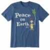 Men's Green Eggs Peace On Earth Short SleeveTee