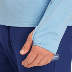 Men's Happiness Sunset Waves Long Sleeve Active Hooded Tee -New Navy Shop Mens Happiness Sunset Waves Long Sleeve Active Hooded Tee 99728 5 lg