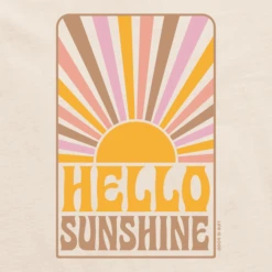 Men's Hello Sunshine Retro Short SleeveTee -New Navy Shop Mens Hello Sunshine Retro Short Sleeve CrusherLITE Tee 106672 2 lg