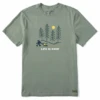Men's Hiking Through The Woods Short SleeveTee