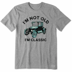 Men's I'm Not Old Classic Of Classics Short Sleeve Tee
