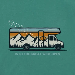 Men's Into The Great Wide OpenCrusher Tee -New Navy Shop Mens Into The Great Wide Open Short Sleeve Crusher Tee 89494 2 lg