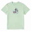 Men's Jake Chillin And GrillinCrusher Tee -New Navy Shop Mens Jake Chillin And Grillin Short Sleeve Crusher Tee 89524 1 lg