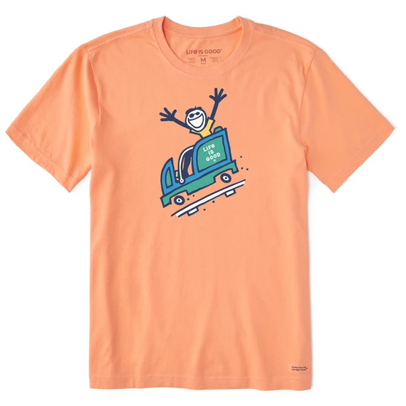 Men's Jake Coaster Car Short SleeveTee 3 Men's Jake Coaster Car Short SleeveTee