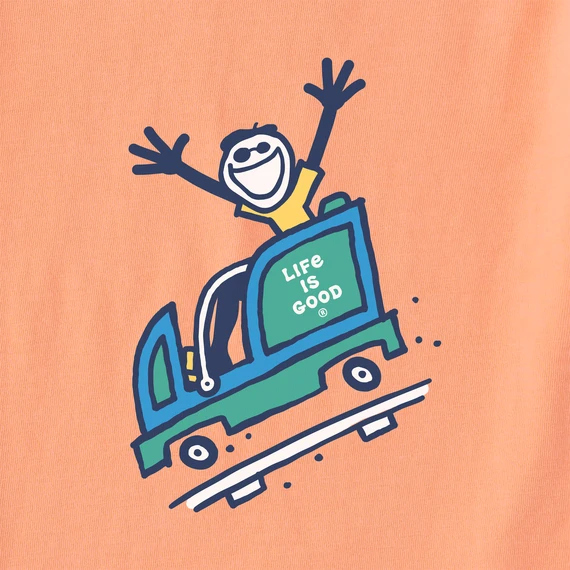 Men's Jake Coaster Car Short SleeveTee 4 Men's Jake Coaster Car Short SleeveTee - Image 2