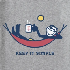 Men's Jake Hammock Keep It Simple Short SleeveTee -New Navy Shop Mens Jake Hammock Keep it Simple Short Sleeve Crusher Tee 113146 2 lg