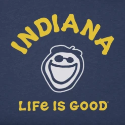 Men's Jake Indiana Crusher Tee -New Navy Shop Mens Jake Indiana Crusher Tee 84844 2 lg