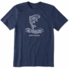Men's Jumping Fish Crusher Tee -New Navy Shop Mens Jumping Fish Crusher Tee 72534 1 lg