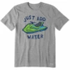 Men's Just Add Water Jet Ski Short SleeveTee -New Navy Shop Mens Just Add Water Jet Ski Short Sleeve CrusherLITE Tee 99965 1 lg