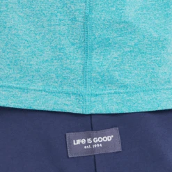 Men's Just Add Water Kayak Adventure Active Tee -New Navy Shop Mens Just Add Water Kayak Adventure Active Tee 89672 4 lg