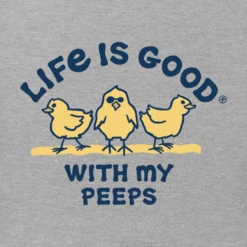 Men's LIG With My Peeps Crusher Tee -New Navy Shop Mens LIG With My Peeps Crusher Tee 77021 2 lg