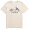 Men's Lake Life Moose Short Sleeve Tee -New Navy Shop Mens Lake Life Moose CrusherLITE Tee 81967 1 lg