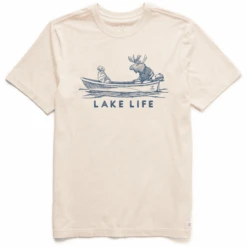 Men's Lake Life Moose Short Sleeve Tee