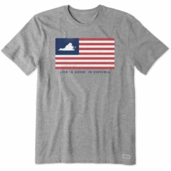 Men's Life Is Good In VA Crusher Tee