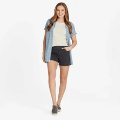 Men's Linear Fish Pattern Camp Shirt -New Navy Shop Mens Linear Fish Pattern Camp Shirt 101947 5 lg