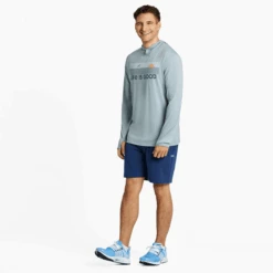 Men's Linear Oceanview Long Sleeve Active Hooded Tee 13 Men's Linear Oceanview Long Sleeve Active Hooded Tee -New Navy Shop Mens Linear Oceanview Long Sleeve Active Hooded Tee 89593 6 lg