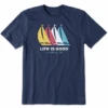 Men's ND Sailboats La JollaCrusher-LITE Tee