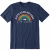 Men's North Carolina Rainbow Vibes Crusher Tee