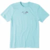Men's Ocean Boat Short SleeveTee 2 Men's Ocean Boat Short SleeveTee -New Navy Shop Mens Ocean Boat Short Sleeve Crusher Tee 116964 1 lg