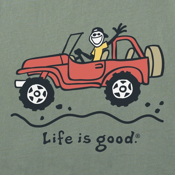 Men's Offroad Jake Long Sleeve Crusher Tee 4 Men's Offroad Jake Long Sleeve Crusher Tee - Image 2