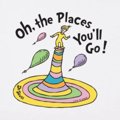 Men's Oh The Places You'll Go Funnel Short SleeveTee -New Navy Shop Mens Oh the Places Youll Go Funnel Short Sleeve CrusherLITE Tee 87845 2 lg