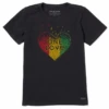 Men's One Love Evaporating Heart Short SleeveTee