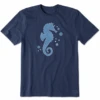 Men's Patterna Seahorse Short SleeveTee