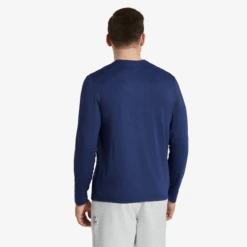 Men's Peace Out Long Sleeve Active Tee -New Navy Shop Mens Peace Out Long Sleeve Active Tee 99726 3 lg